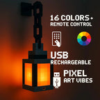 Lámpara LED Pixel Art Estilo Gamer